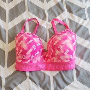 Pink T Shirt Bra